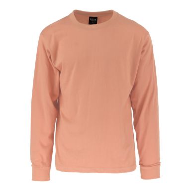 Adult Solid Long Sleeve Terracotta LS-100